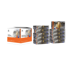 Orn Golden Heavy Duty Diamond Grip Orange Nitrile Gloves