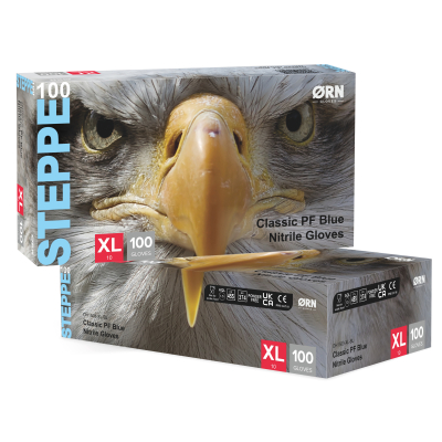 MOH1502 NITRILE GLOVE BLUE XL STEPPE MOH1502 NITRILE GLOVE BLUE XL STEPPE